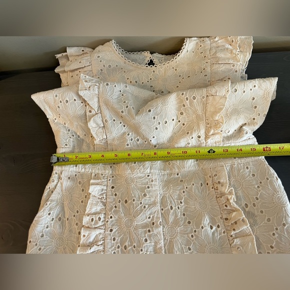 Happy X Nature Eyelet Ruffle Romper - Picture 6 of 8